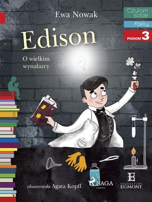 cover image of Edison--O wielkim wynalazcy